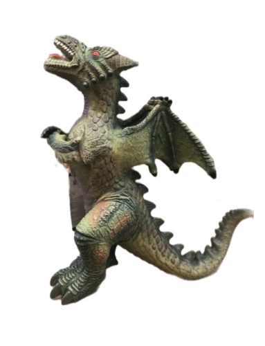 Фігурка Дракон зі звуком зелений Dino Toys (54999) / Фігурки Kids Republic Фігурка Дракон зі звуком зелений Dino Toys (54999) / Фігурки