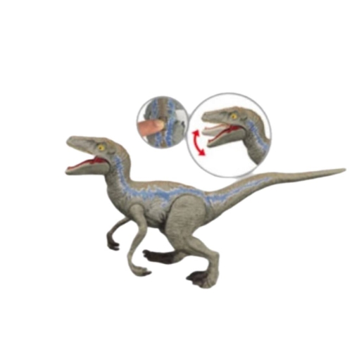 Фигурка Велоцираптор серый Dino Toys (55118) / Фигурки Kids Republic Фигурка Велоцираптор серый Dino Toys (55118) / Фигурки