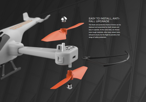 Toy quadcopter with a camera Z5W on the ground, Syma (05646) / Radio Controlled Cars № 10