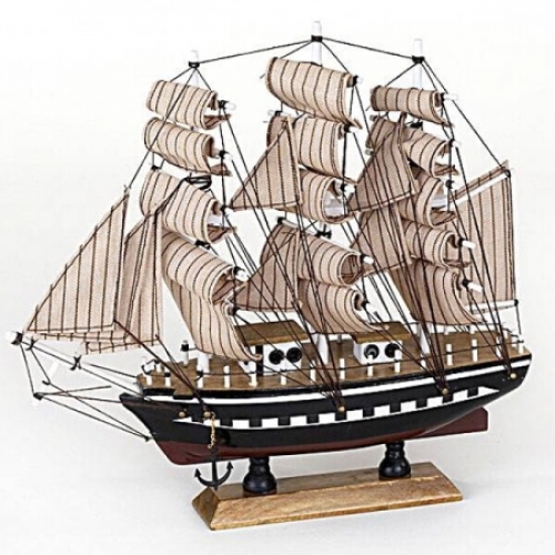 Model decorative brigantine 24.00 x 24.00 x 6.00 cm, Artesania Latina (15679) / Souvenirs and Decorations