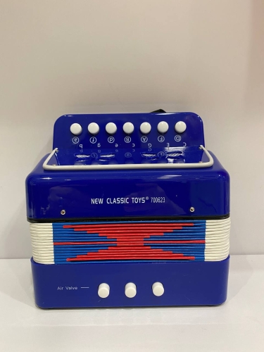 Kid toy Accordion New Classic Toys (blue) / Musical Toys № 4 Kids Republic Kid toy Accordion New Classic Toys (blue) / Musical Toys № 4