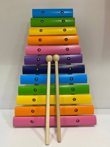 Kid xylophone, New Classic Toys, wooden, 12 cycles, art. 10236 / Musical Instruments № 6 Kids Republic Kid xylophone, New Classic Toys, wooden, 12 cycles, art. 10236 / Musical Instruments № 6