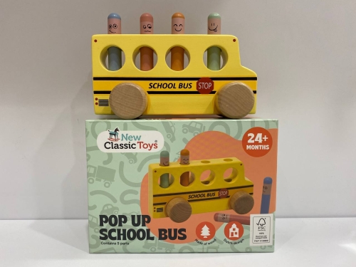 Игрушка Школьный автобус, New Classic Toys (05471) / Игровые наборы № 3 Kids Republic Игрушка Школьный автобус, New Classic Toys (05471) / Игровые наборы № 3