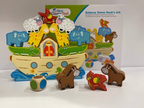 Игрушка-балансир Ноев ковчег New Classic Toys / Обучающие игрушки № 6 Kids Republic Игрушка-балансир Ноев ковчег New Classic Toys / Обучающие игрушки № 6
