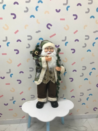 Декор Санта Клаус новорічний 80см, Koopman (99452) / Новорічний декор № 3 Kids Republic Декор Санта Клаус новорічний 80см, Koopman (99452) / Новорічний декор № 3