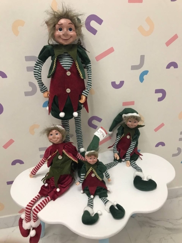Ельф, 88см в асортименті, Koopman (27124) / Новорічний декор № 2 Kids Republic Ельф, 88см в асортименті, Koopman (27124) / Новорічний декор № 2