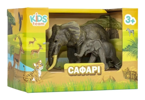 Набір іграшок тварини Сафарі в асорт., Kids Team (99244) / Дитяча № 6
