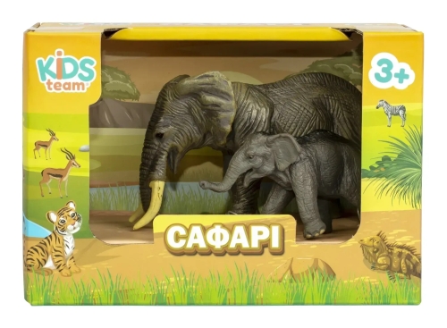 Набір іграшок тварини Сафарі в асорт., Kids Team (99244) / Дитяча № 2