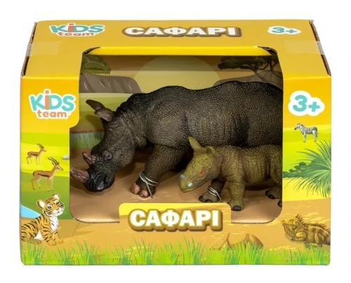 Набір іграшок тварини Сафарі в асорт., Kids Team (99244) / Дитяча