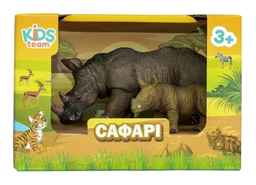 Набір іграшок тварини Сафарі в асорт., Kids Team (99244) / Дитяча № 4