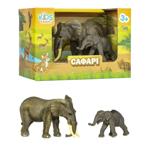Набір іграшок тварини Сафарі в асорт., Kids Team (99244) / Дитяча
