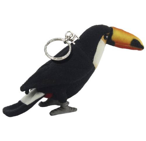 Мяка іграшка-Брелок Тукан 12 см, Hansa (79921) / Мякі іграшки Kids Republic Мяка іграшка-Брелок Тукан 12 см, Hansa (79921) / Мякі іграшки