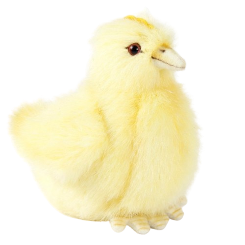 Plush Toy Chicken, length 13 cm, Hansa (48118) / Plush Toys