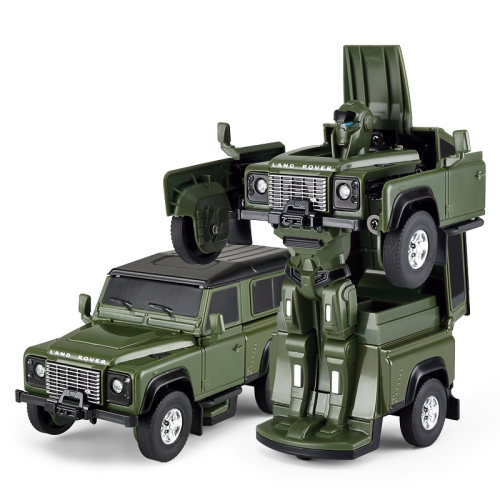 Автомобіль-трансформер Land Rover Defender, Rastar, 1:32, арт. 62000 / Іграшковий транспорт Kids Republic Автомобіль-трансформер Land Rover Defender, Rastar, 1:32, арт. 62000 / Іграшковий транспорт