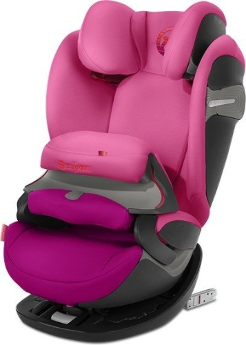 CYBEX® Car seat Pallas S-fix / Passion Pink-purple PU1, 9-36 kg (Group 1-2-3)