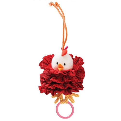 Dancing toy with ring Hen Ophelia, Lilliputiens™ [86753]