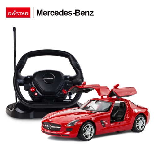 Автомобиль Mercedes-Benz SLS 1:14, Rastar, с рулём управления, в ассортименте, арт. 47600-8
