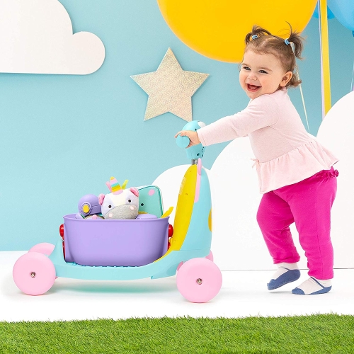 Skip Hop™ | Balance bike-cart for toys (3 in 1), lighting effects, Unicorn, USA / Wheelchair Toys № 7 Kids Republic Skip Hop™ | Balance bike-cart for toys (3 in 1), lighting effects, Unicorn, USA / Wheelchair Toys № 7