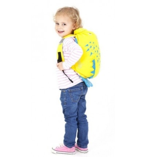 Kid backpack Fish (yellow), TRUNKI™ UK (0111-GB01-NP)