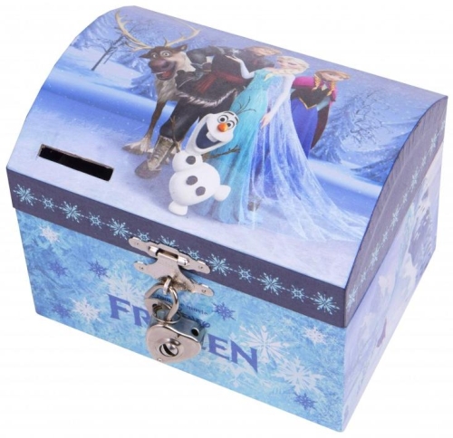 Box-chest, piggy bank of secrets Elsa and friends Frozen, Trousselier [S83430] France
