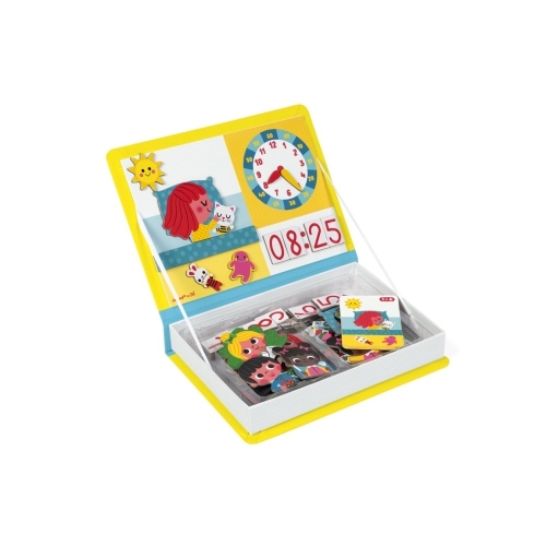 Magnetic book Learning to name the time, Janod [J02724] / Age 4-8 Years № 5