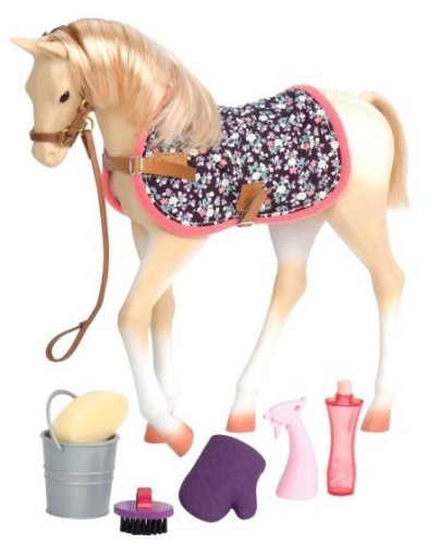 Игровая фигура Лошадь Скарлет с аксессуарами 26 см, Our Generation США [BD38012Z]