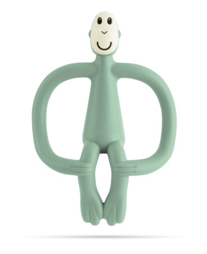 Іграшка-гризун MATCHSTICK MONKEY Мавпа (колір мятно-зелений, 10,5 см)