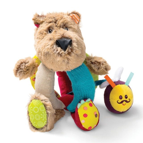 Lilliputiens™ rattle toy, Belgium, Caesar Bear (86785)