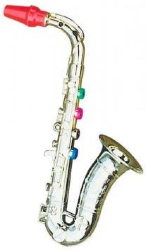 Bass&Bass® Дитяча музична іграшка, саксофон, 27 см (B06573)