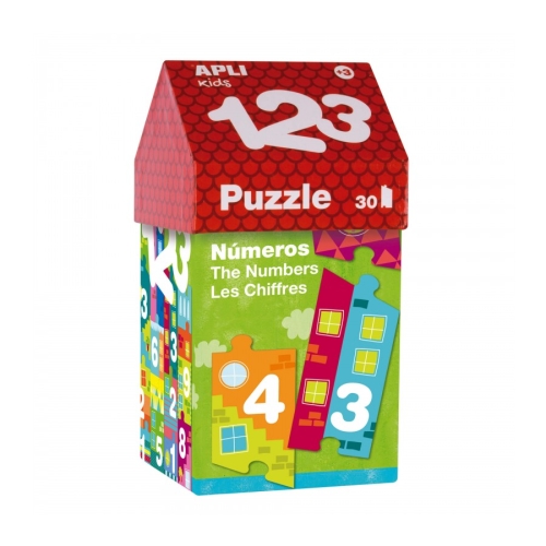 Puzzle Apli Kids House Numbers(14806)