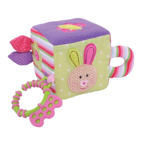 Іграшка-куб для малюків, що розвиває, Bigjigs Toys, салатовий, арт. BB503