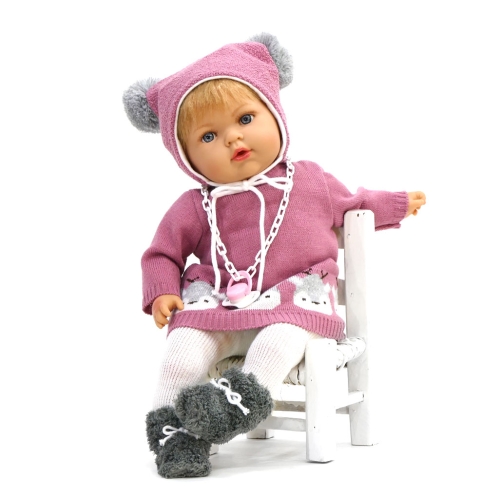 Doll Tita Winter with blond hair, Nines d`Onil, in a box, art. 6022