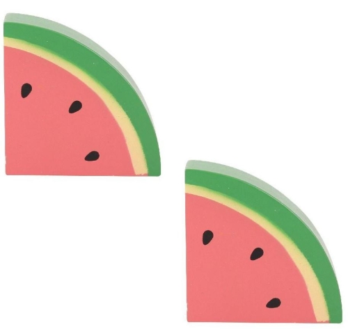 Toy food Water-melon, Bigjigs Toys, wooden, 1 piece, art. 2900990738175