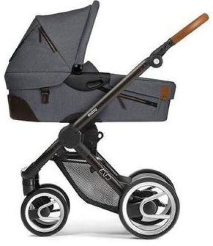 Mutsy Classic Stroller EVO Urban Nomad Dark Olive/Industrial Black Brown