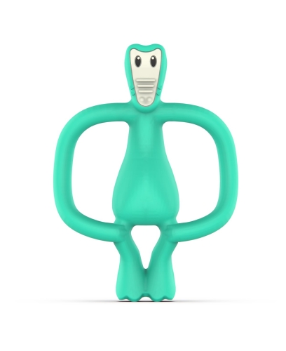 Іграшка-гризун MATCHSTICK MONKEY Крокодил (колір зелений, 11 см)