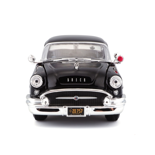 Car model Buick Century 1955, Maisto, 1:26, black, art. 31295 black / Toy Transport № 16 Kids Republic Car model Buick Century 1955, Maisto, 1:26, black, art. 31295 black / Toy Transport № 16