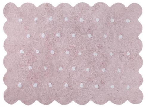 Rug for nursery Lorena Canals™ Galleta Rosa/Pink, 120x160 cm