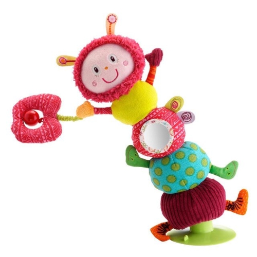Soft toy balancer Lilliputiens™, Belgium, Caterpillar Juliet (86373)