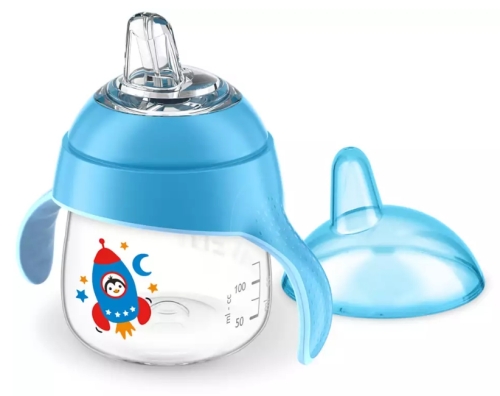Avent™ | Non-spill cup with spout, blue, 200 ml, 6 months, 1 pc (SCF746/02)