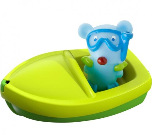 Haba® Игрушка для ванной Мишка в лодке