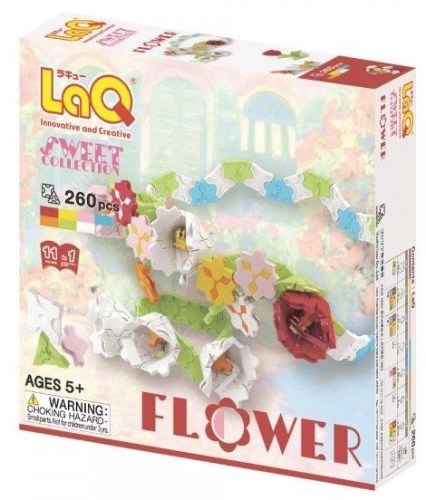 Unique Japanese constructor LAQ™, Flowers (21007)
