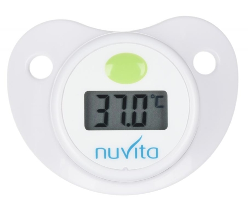 Пустышка-термометр 0м +, Nuvita™ Италия / Пустышки