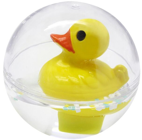 Bass&Bass® Baby Bath Toy Duck, Made in Europe, 10 cm (B38205)