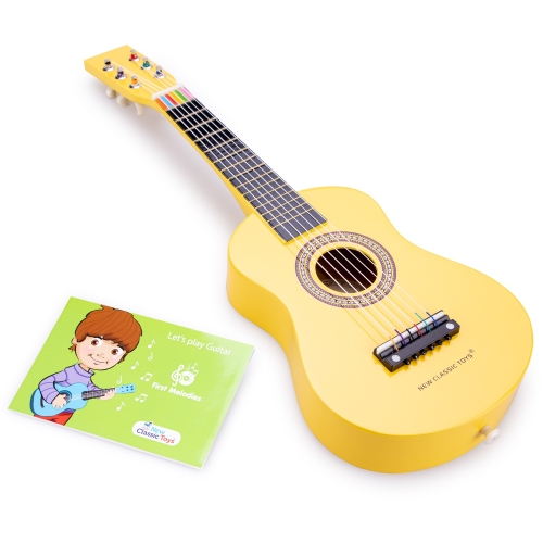 Гитара детская, желтая New Classic Toys