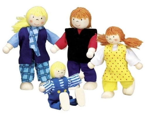 Набор кукол Молодая семья, Goki Германия [51955G]