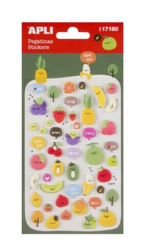 Stickers Fruits, Apli Kids, art. 17180