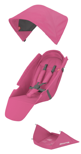 Сиденье для коляски GreenTom™ Upp Classic F Pink [GTU-F-PINK]