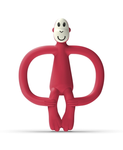 Іграшка-гризун MATCHSTICK MONKEY Мавпа (колір червоний, 11 см)