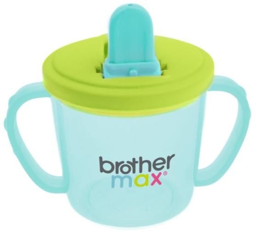 Чашка-поїльник Brother Max, блакитний/зелений (49808)