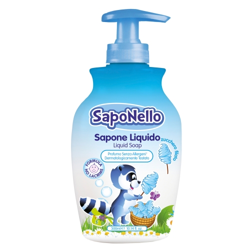 Baby liquid soap Paglieri Doccia Cotton candy, SapoNello, 300 ml, art. 13584